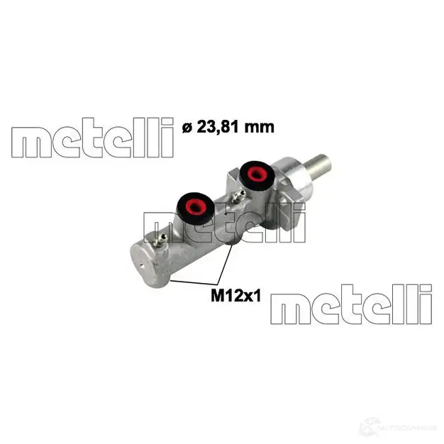 Главный тормозной цилиндр METELLI 05-0600 E SJEYUG 8032747067789 1208409 изображение 0