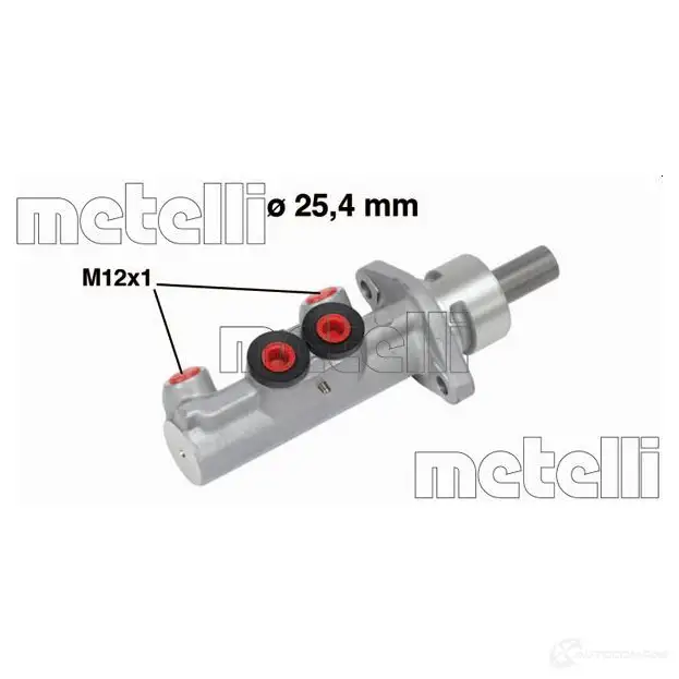 Главный тормозной цилиндр METELLI H X6X7X 05-0605 8032747095737 1208413