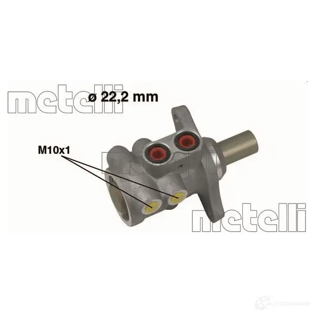 Главный тормозной цилиндр METELLI Q S484 8032747094983 05-0532 1208353
