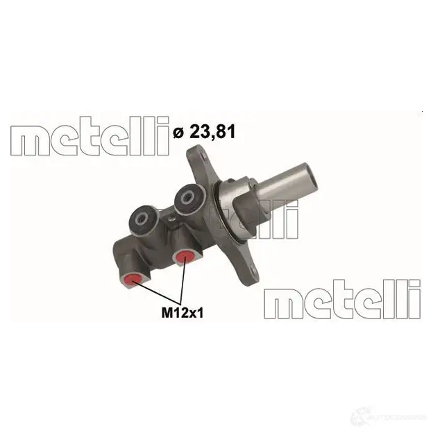 Главный тормозной цилиндр METELLI 05-1154 D DLS5 1437615965 изображение 0