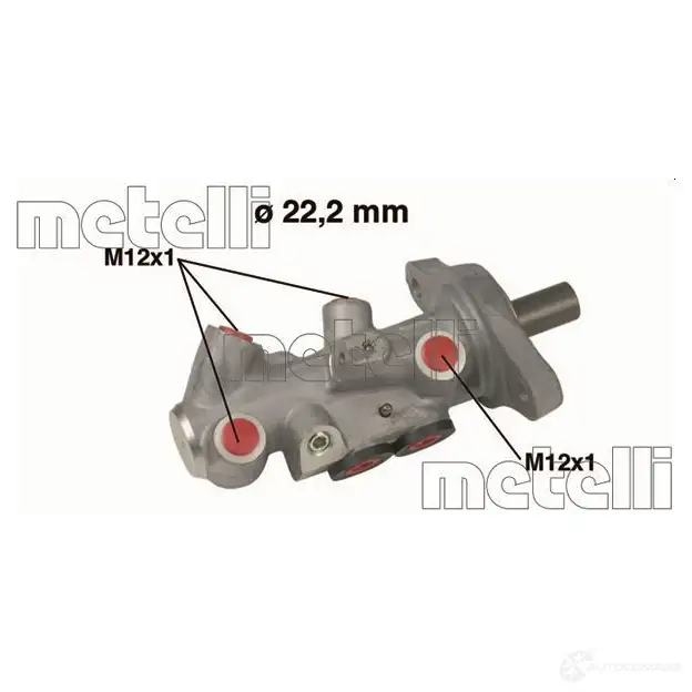 Главный тормозной цилиндр METELLI 1208419 72N4 7M 8032747095799 05-0611