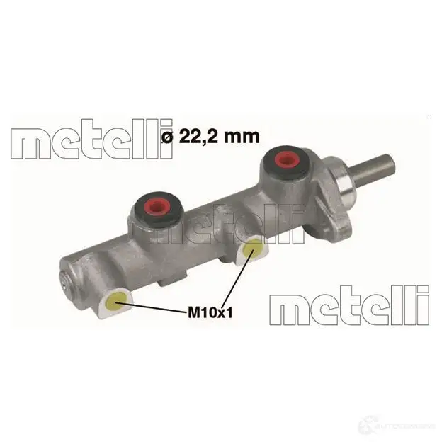 Главный тормозной цилиндр METELLI 1208049 6NY 7I 8032747091166 05-0137
