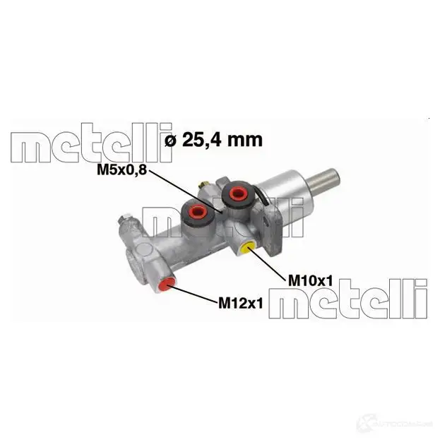 Главный тормозной цилиндр METELLI 8032747095201 1208372 QL2A E 05-0554