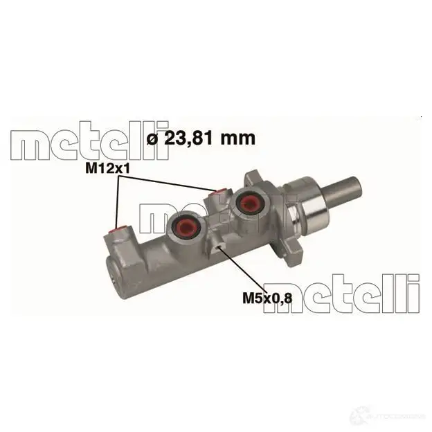 Главный тормозной цилиндр METELLI 05-0317 8032747092859 1208203 N IACS0