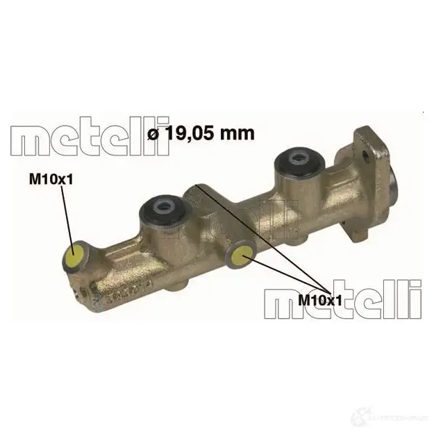 Главный тормозной цилиндр METELLI 8032747090244 D R1YT 05-0036 1207960 изображение 0