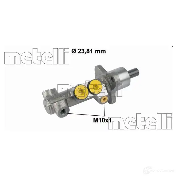 Главный тормозной цилиндр METELLI 8032747095676 1208408 05-0599 W D7TJ9