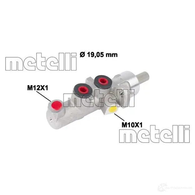 Главный тормозной цилиндр METELLI 37 17I7 8032747095881 05-0620 1208428