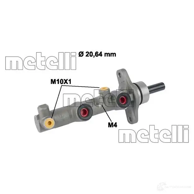 Главный тормозной цилиндр METELLI 8032747115688 151NOG 9 1208401 05-0589