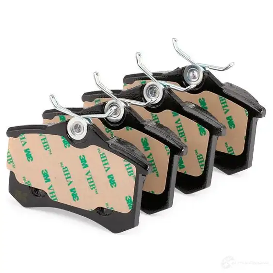 Тормозные колодки дисковые, комплект METELLI 209 61 1211896 22-0100-2 8RU2Z1W изображение 2