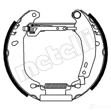 Тормозные колодки METELLI 1215724 8032747065181 BECA I 51-0020 изображение 0