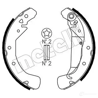 Тормозные колодки METELLI 8032747020074 1216494 3Z FJM 53-0311 изображение 0