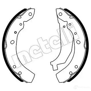 Тормозные колодки METELLI 8032747098264 53-0482 1216684 MTJ Y7IJ