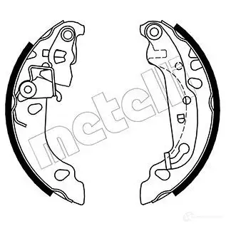 Тормозные колодки METELLI 1216288 53-0137 8032747016046 LD L8I