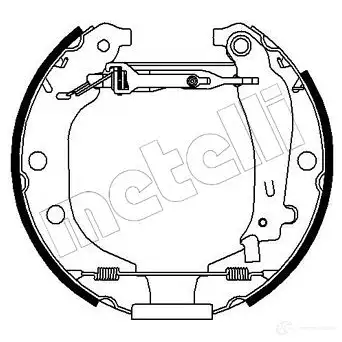 Тормозные колодки METELLI GUBB I9 51-0077 8032747065754 1215777 изображение 0