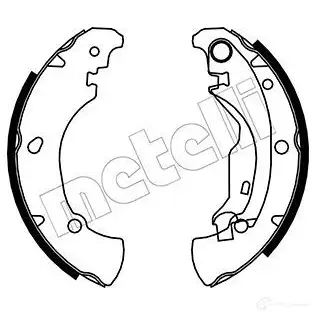 Тормозные колодки METELLI UVI ZQ 8032747014691 1216222 53-0076 изображение 0