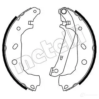 Тормозные колодки METELLI BQWG HT 1216289 8032747016060 53-0138