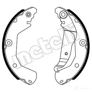 Тормозные колодки METELLI Z2Y UE 8032747150832 53-0554 1216753