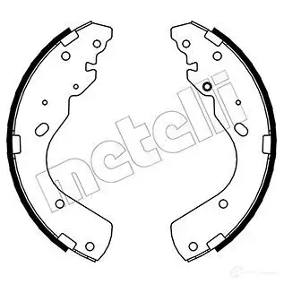 Тормозные колодки METELLI 53-0143 8032747016169 1216292 UN4S0 F