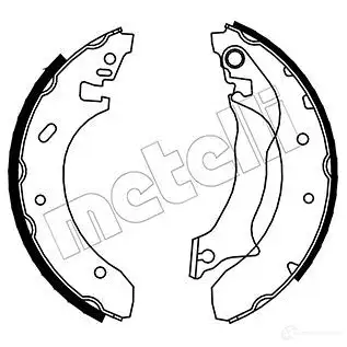 Тормозные колодки METELLI 53-0125 1216276 8032747015803 MPG ZEOX