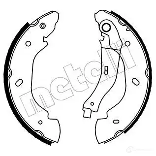 Тормозные колодки METELLI 1216286 8032747016008 53-0135 WI6YF UU