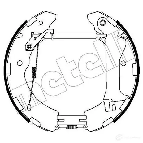 Тормозные колодки METELLI 51-0494 8032747239629 1424875712 LJ0QIO R изображение 0