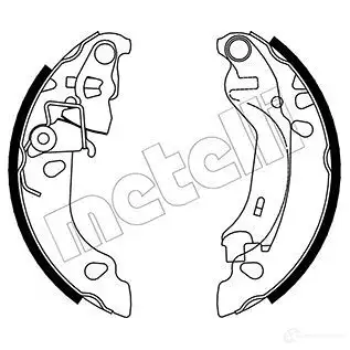 Тормозные колодки METELLI 53-0083 1216232 A L0BAOV 8032747014875