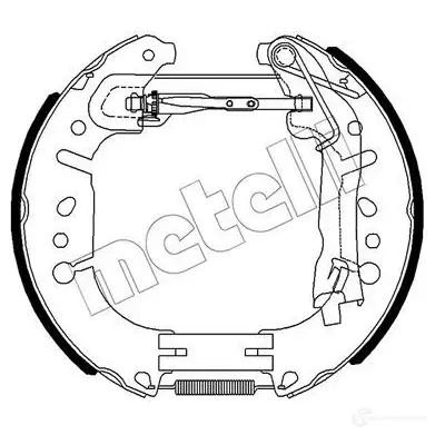 Тормозные колодки METELLI 51-0490 8032747239469 8QH6 J 1424875708 изображение 0