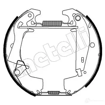 Тормозные колодки METELLI 1D 1PTBY 51-0070 8032747065686 1215772 изображение 0