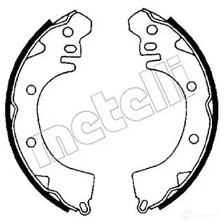 Тормозные колодки METELLI 1216429 53-0252 RF6 SSP4 8032747018781