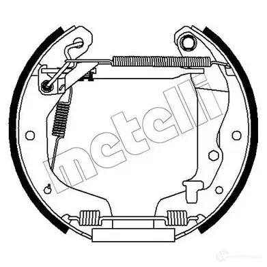 Тормозные колодки METELLI 8032747239025 T6G0 C 51-0479 1424875698 изображение 0