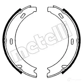 Барабанные колодки METELLI 53-0234 8032747018170 1216396 1P W5T