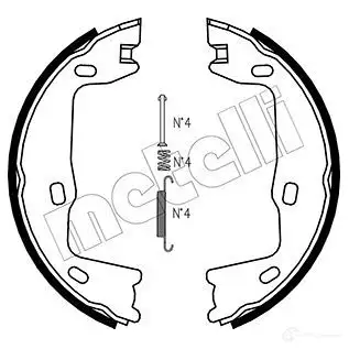 Барабанные колодки METELLI 1216484 53-0302K 8032747013700 IIRCH 19
