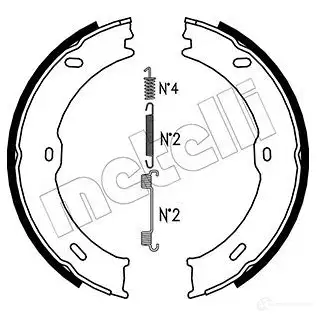 Барабанные колодки METELLI 53-0246K 1216418 8032747018590 2A 10RF6 изображение 0