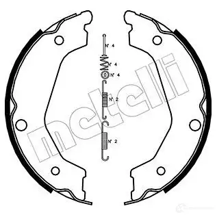 Барабанные колодки METELLI 8032747017982 1216387 6 JZU5 53-0227K изображение 0