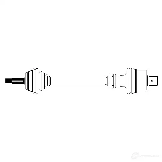 Приводной вал METELLI 8032747534038 LN 1O5F1 17-0404 1210627