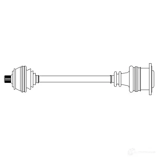 Приводной вал METELLI 1210487 R8 UOYO 8032747532058 17-0206