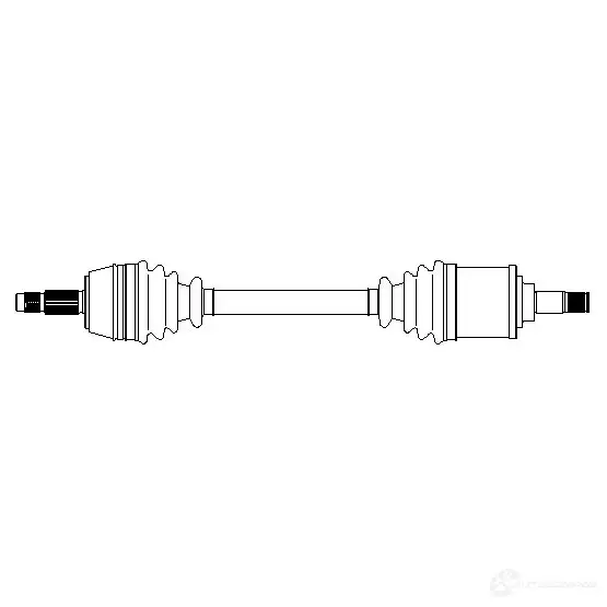 Приводной вал METELLI I 2ZRHO9 1210500 8032747532195 17-0220
