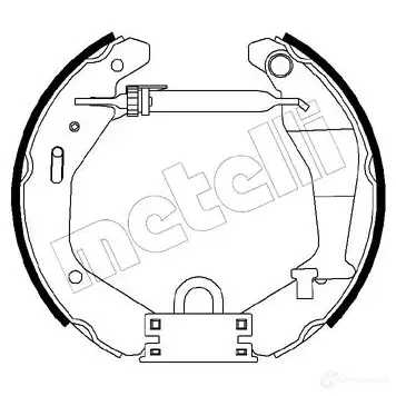 Рабочий цилиндр сцепления METELLI Q 4PJLC 540009 8032747125090 1216834 изображение 0