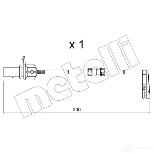 Датчик износа тормозных колодок METELLI 8032747146408 1217492 W3 VBXV SU.292