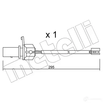 Датчик износа тормозных колодок METELLI HM GKG 8032747146781 SU.331 1217530 изображение 0