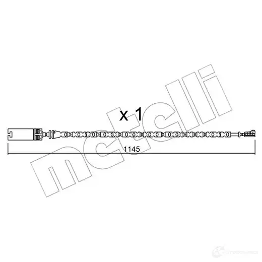 Датчик износа тормозных колодок METELLI 8032747146491 SU.301 S3C6 6 1217501
