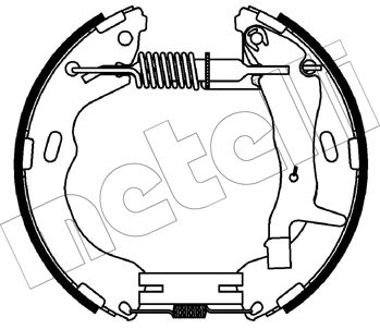 Тормозные колодки METELLI 1440286803 51-0538 X ONTV8L