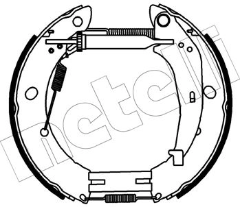 Тормозные колодки METELLI 1440286804 BCPFG C 51-0539