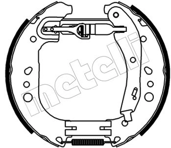 Тормозные колодки METELLI 1440286810 SLS8 9 51-0546 изображение 0