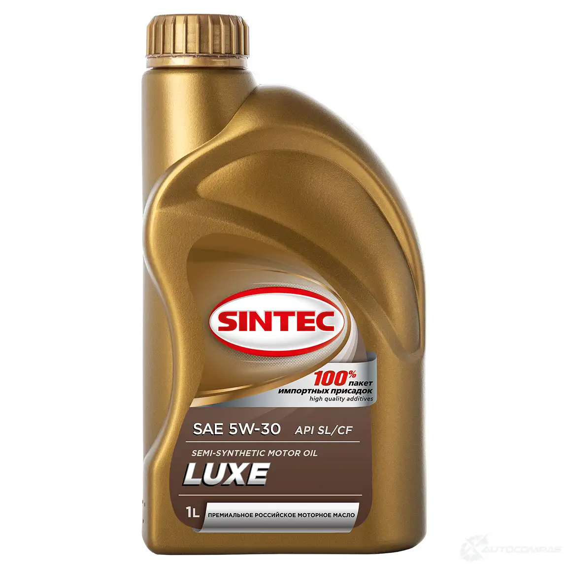 Моторное масло SINTEC LUXE SAE 5W-30 API SL/CF, 1 л SINTEC 1439697113 801979 DQ Q7LUH изображение 0