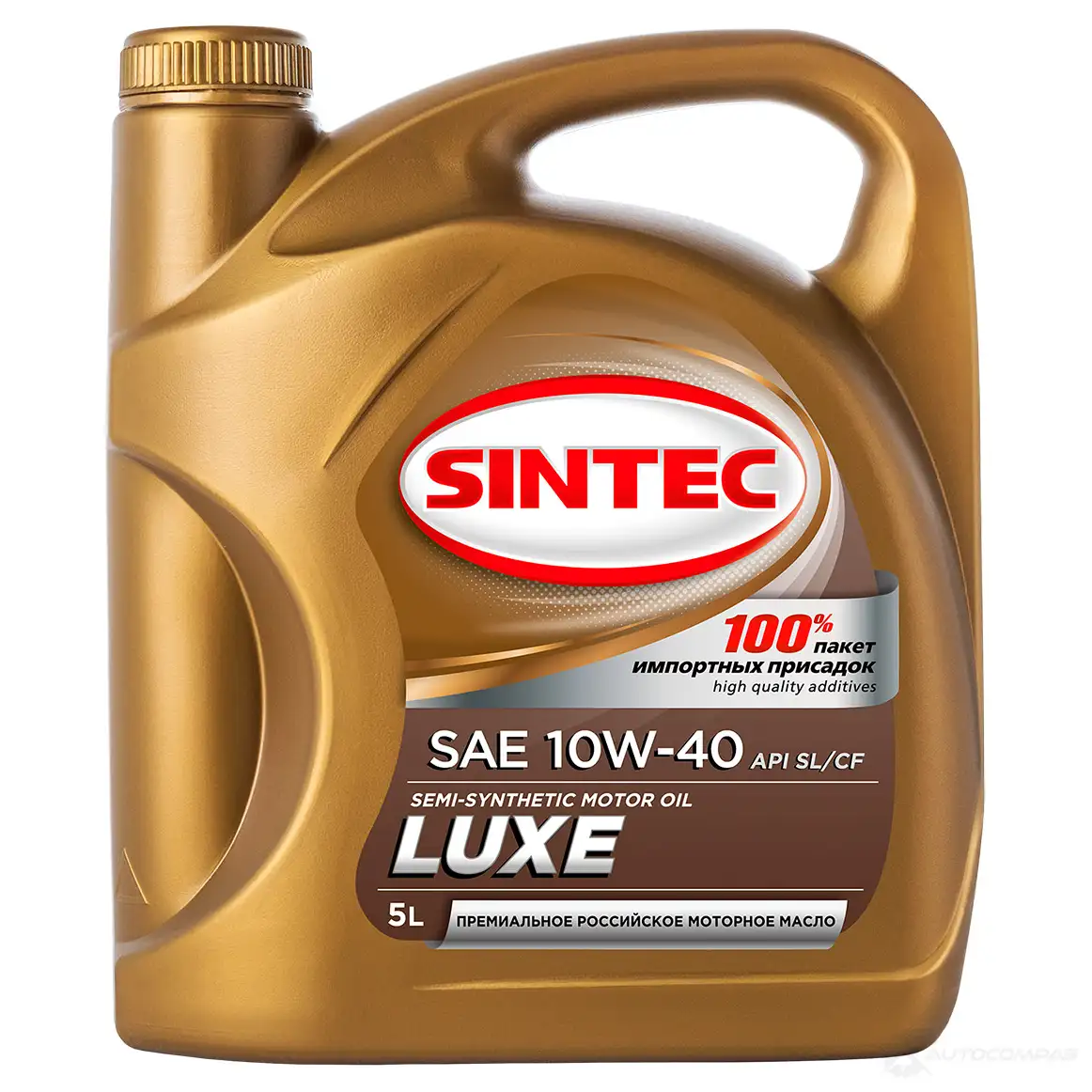 Моторное масло SINTEC LUXE SAE 10W-40 API SL/CF, 5 л SINTEC 1439697111 801944 A OS60IZ