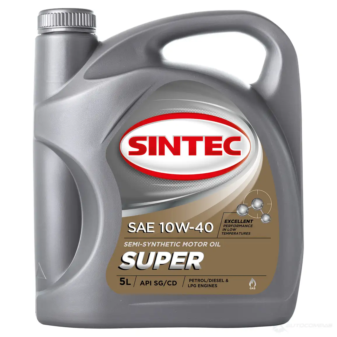 Моторное масло SINTEC SUPER SAE 10W-40 API SG/CD, 5 л SINTEC L2AM C 1439697145 801895 изображение 0