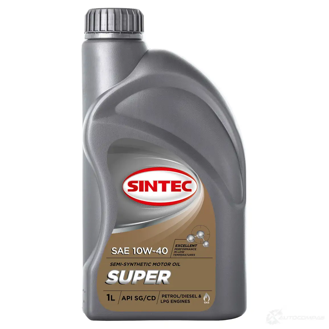 Моторное масло SINTEC SUPER SAE 10W-40 API SG/CD, 1 л SINTEC C8L II 1439697141 801893 изображение 0