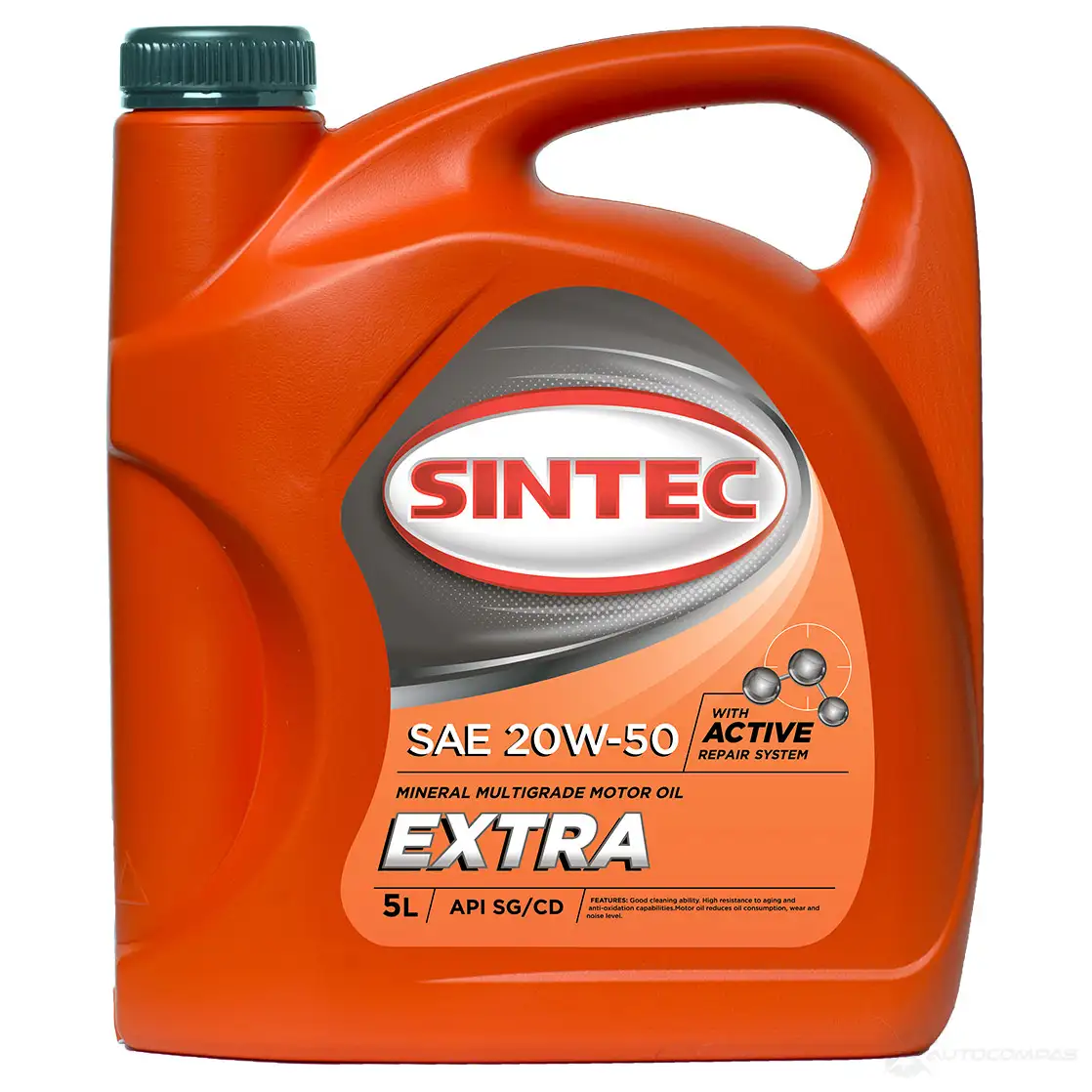Моторное масло SINTEC EXTRA SAE 20W-50 API SG/CD, 5 л SINTEC 2U A9M 1439697103 900321 изображение 0