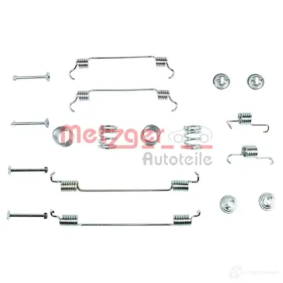 Ремкомплект колодок METZGER 4250032653279 PO27DK F 993949 105-0034
